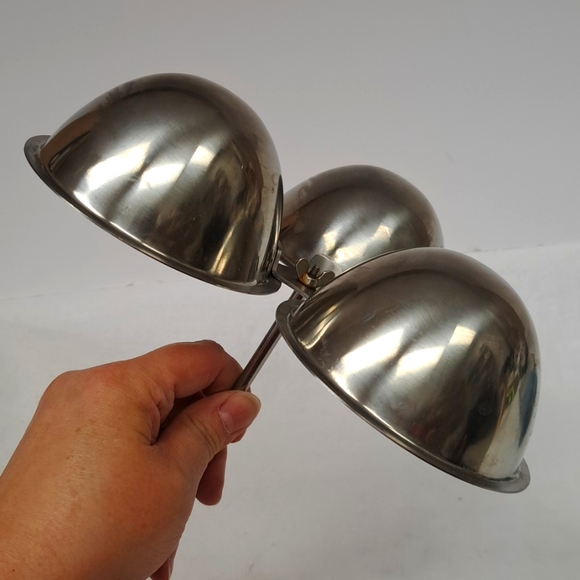 Mid Century Modern 18/8 stainless steel condiment holder bt " Oneida" - Picture 4 of 5